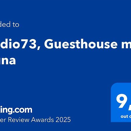 Studio73, Guesthouse Met Sauna คอร์ตไรก์ ภายนอก รูปภาพ